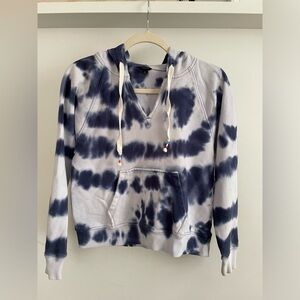 J.Crew tie-dyed French terry hoodie